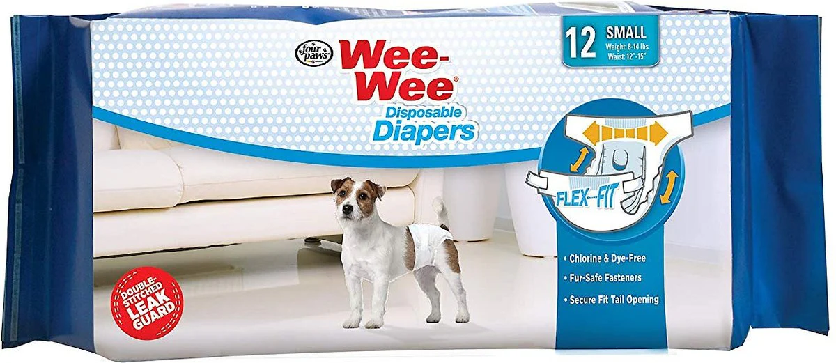 Four Paws Wee Wee Disposable Diapers - Image 3