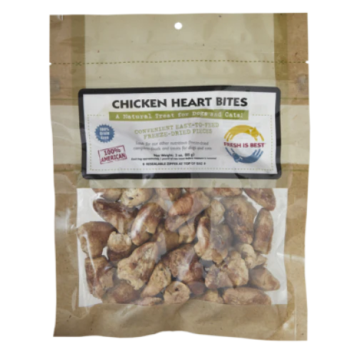 Fresh is Best Chicken Heart Bites 3 oz. - Image 3