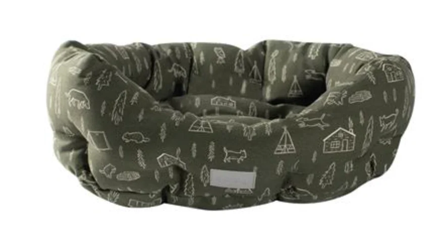 Fringe Camping Olive Round Cuddler - Image 2