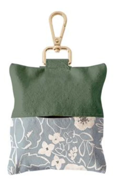 Fringe Canvas Waste Bag Key Chain - Image 13
