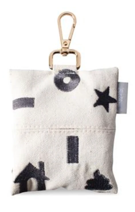 Fringe Canvas Waste Bag Key Chain - Image 15