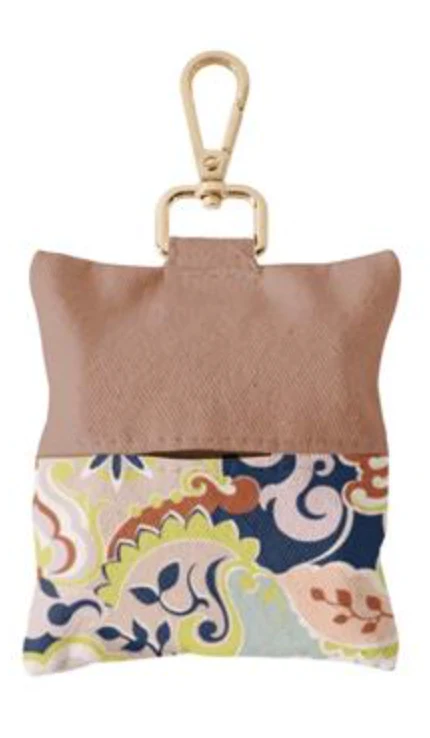 Fringe Canvas Waste Bag Key Chain - Image 3
