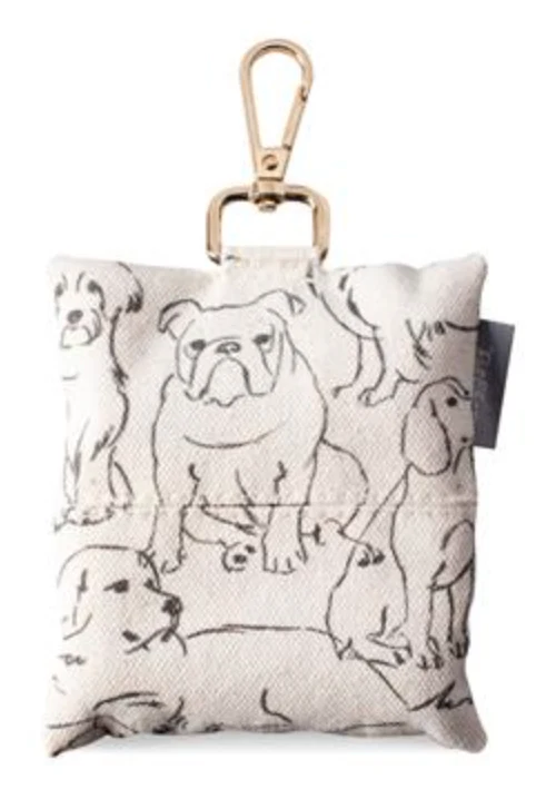 Fringe Canvas Waste Bag Key Chain - Image 4