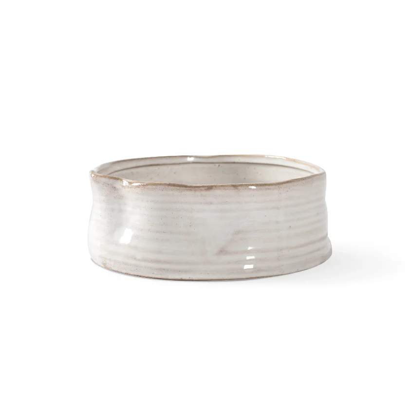 Fringe Ribbed White Stoneware - Image 3