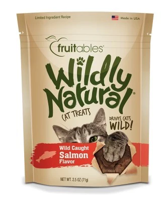 Fruitables Cat Wildly Natural Salmon 2.5 oz. - Image 2