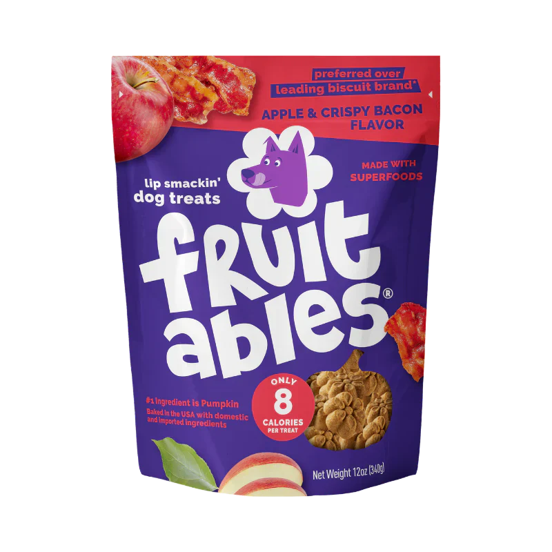 Fruitables Baked Crispy Bacon & Apple Treats 7 oz. - Image 2