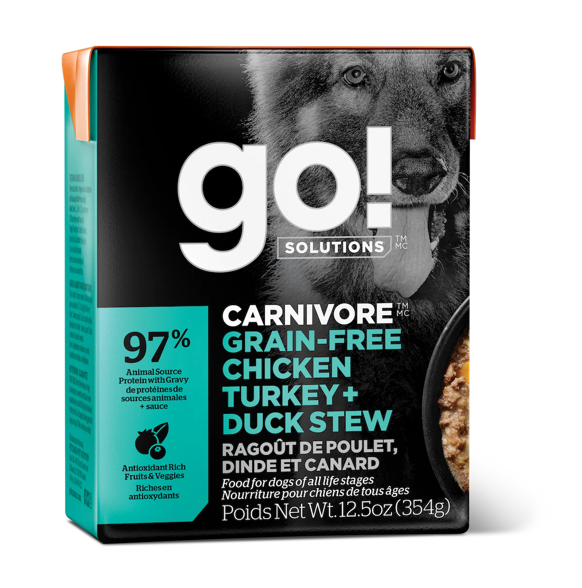 Go! Solutions Carnivore GF Chicken Turkey + Duck Stew - Image 2