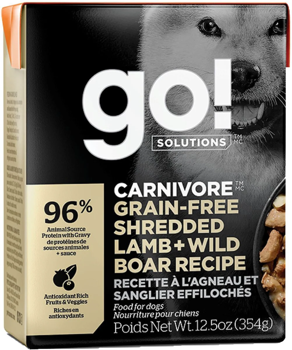 Go! Solutions Carnivore GF Shredded Lamb + Boar - Image 2