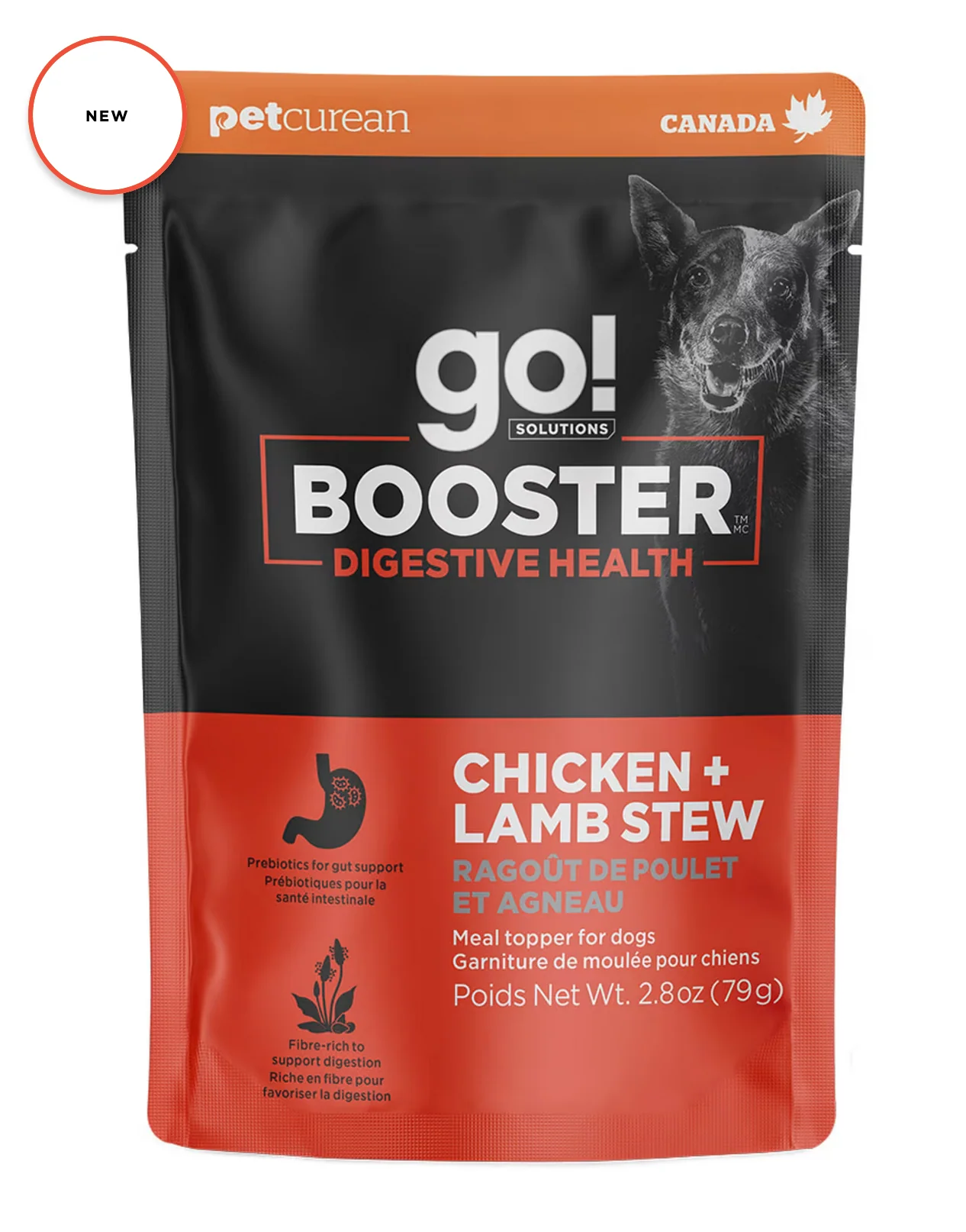 Go! Solutions Dog Booster Digestive Health Chicken + Lamb Stew