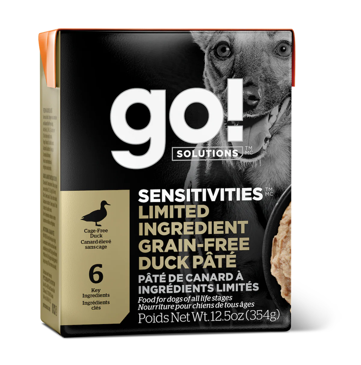 Go! Solutions LID Grain Free Duck Pate - Image 2