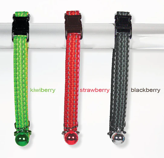Goli Designs Haight Ashberry Reflective Cat Collar - Image 5