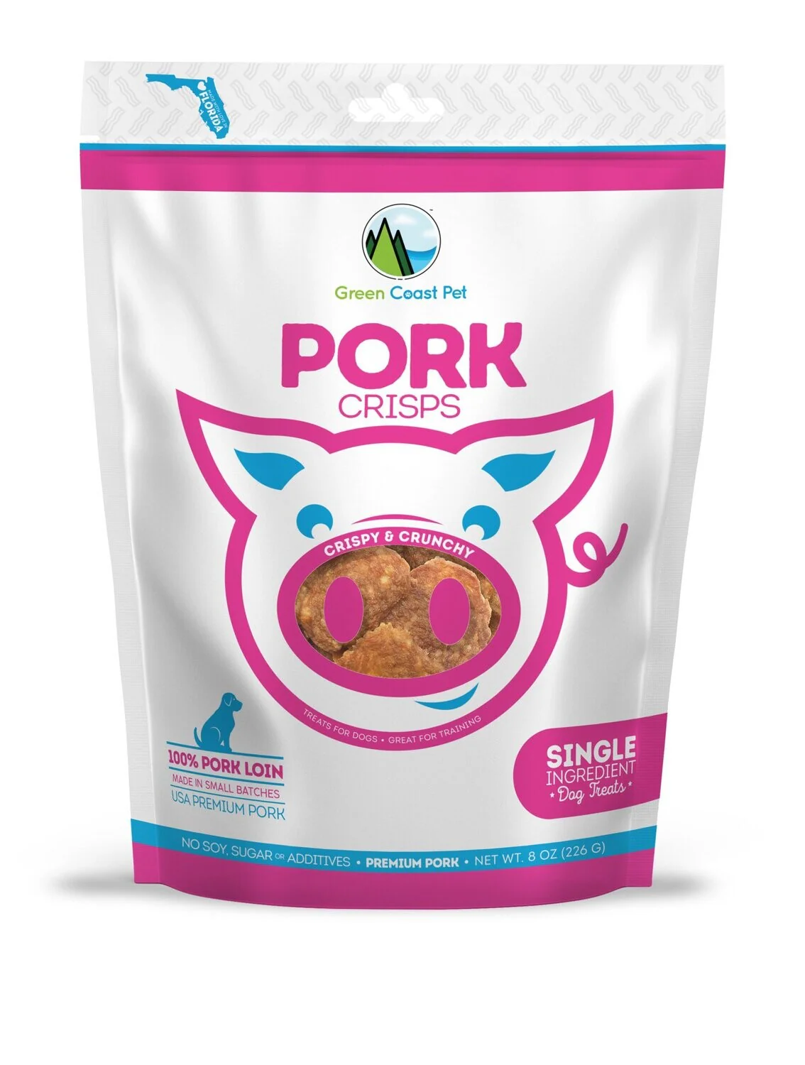 Green Coast Pet Pork Crisps - Image 2