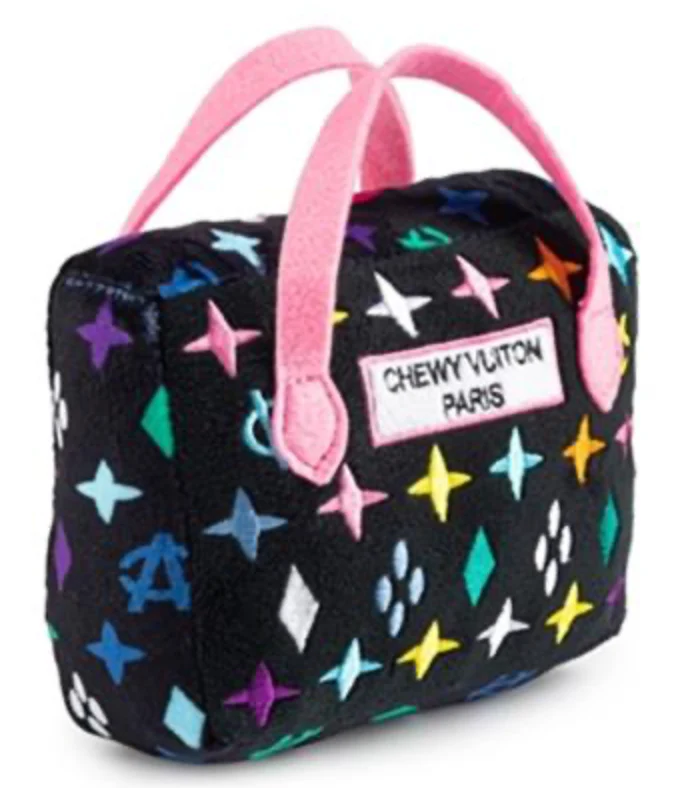 Haute Diggity Black Monogram Chewy Vuiton Handbag - Image 2