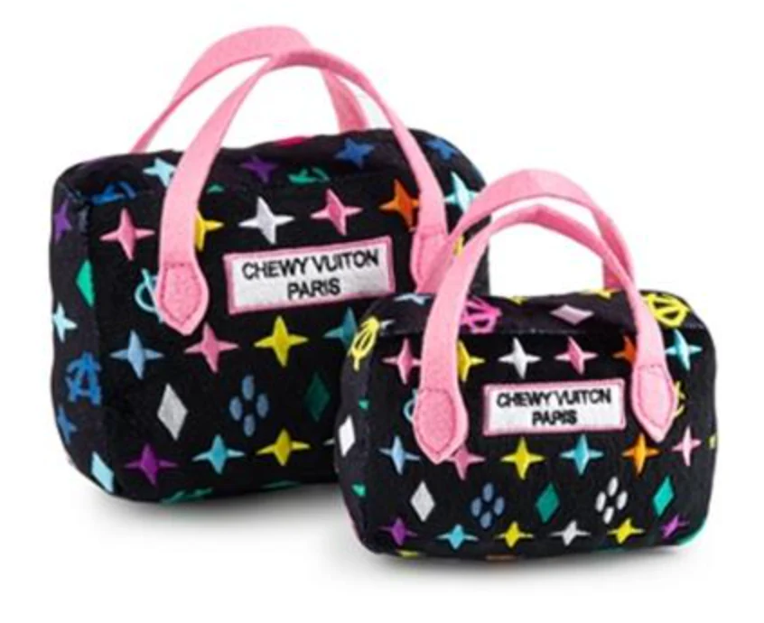 Haute Diggity Black Monogram Chewy Vuiton Handbag - Image 3