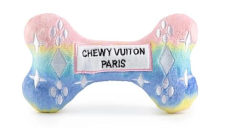 Haute Diggity Pink Ombre Chewy Vuiton Bone - Image 3