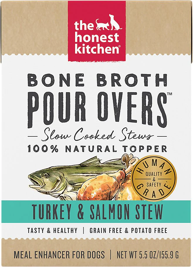 Honest Kitchen Bone Broth Pour Overs Turkey & Salmon Stew - Image 3