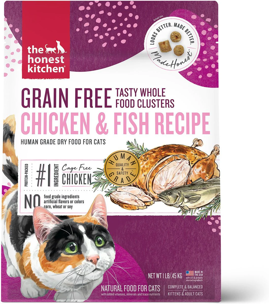 Honest Kitchen Cat Clusters Chicken & Fish - Image 2