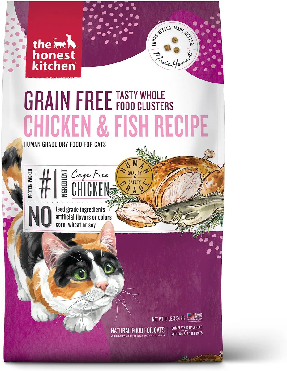 Honest Kitchen Cat Clusters Chicken & Fish - Image 3