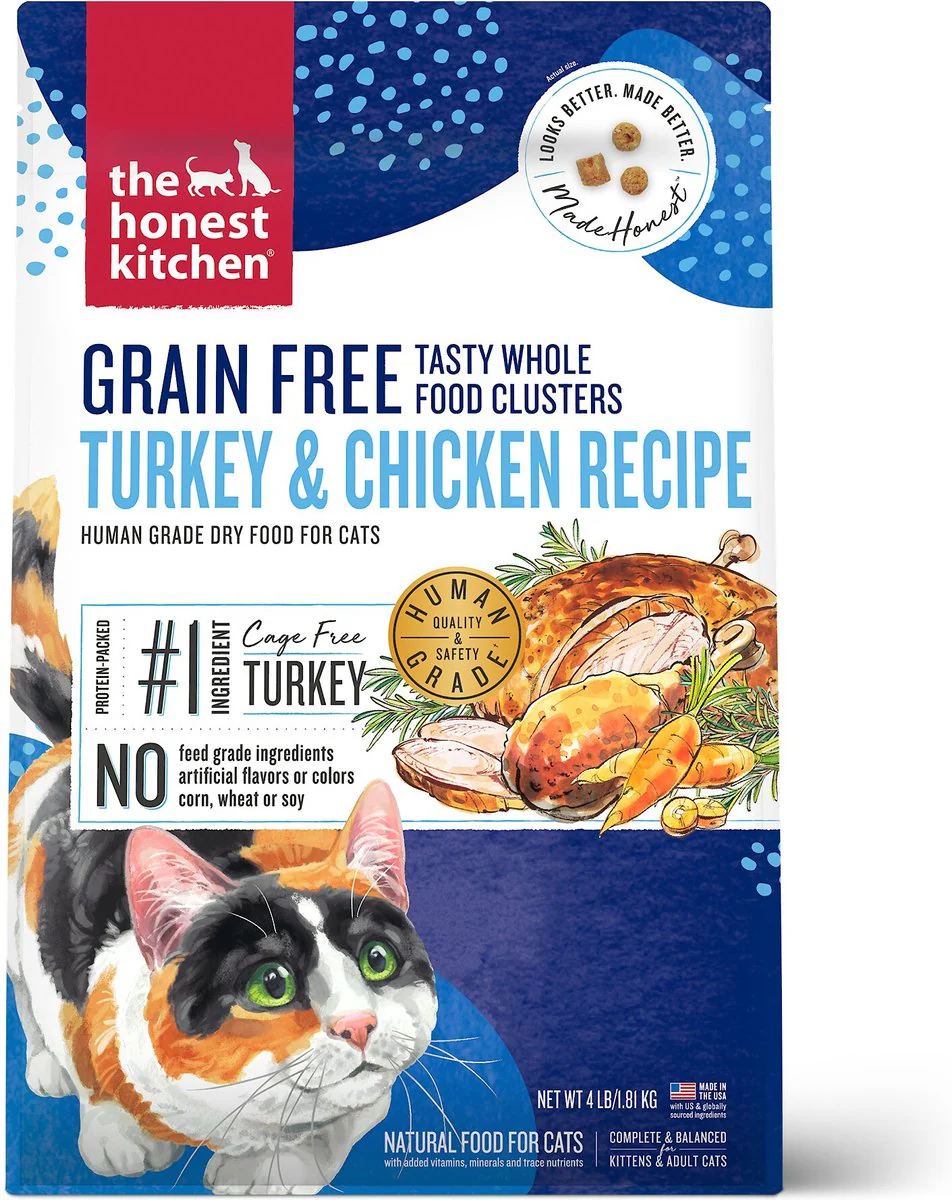 Honest Kitchen Cat Clusters Turkey & Chicken - Image 2
