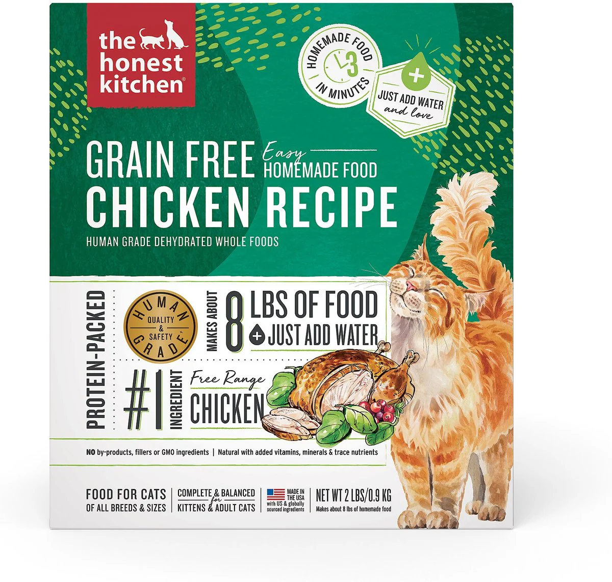 Honest Kitchen Cat Dehydrated Grain-Free Chicken Recipe - Image 3