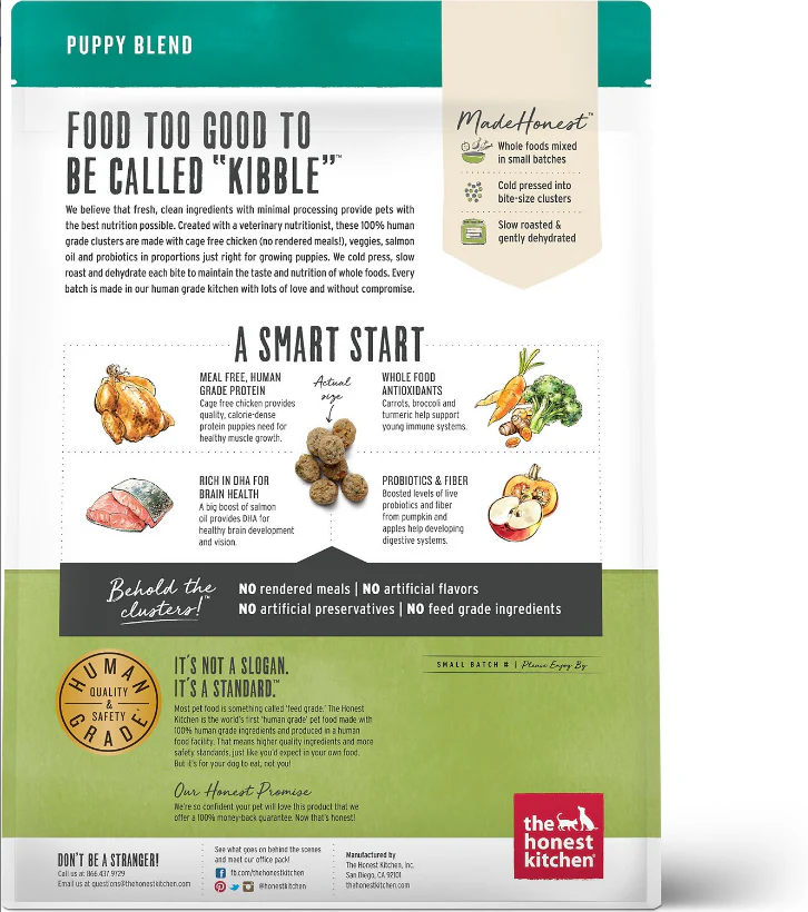 Honest Kitchen Clusters Grain Free Puppy - Image 2