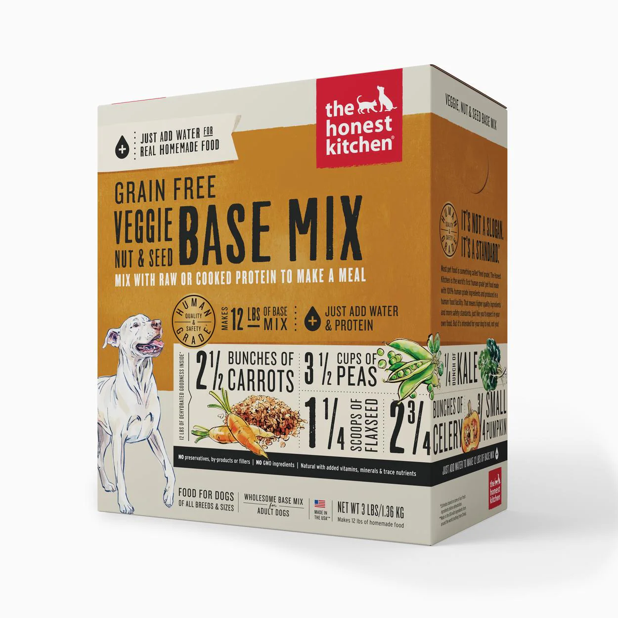 Honest Kitchen Grain-Free Veggie, Nut & Seed Base Mix - Image 3
