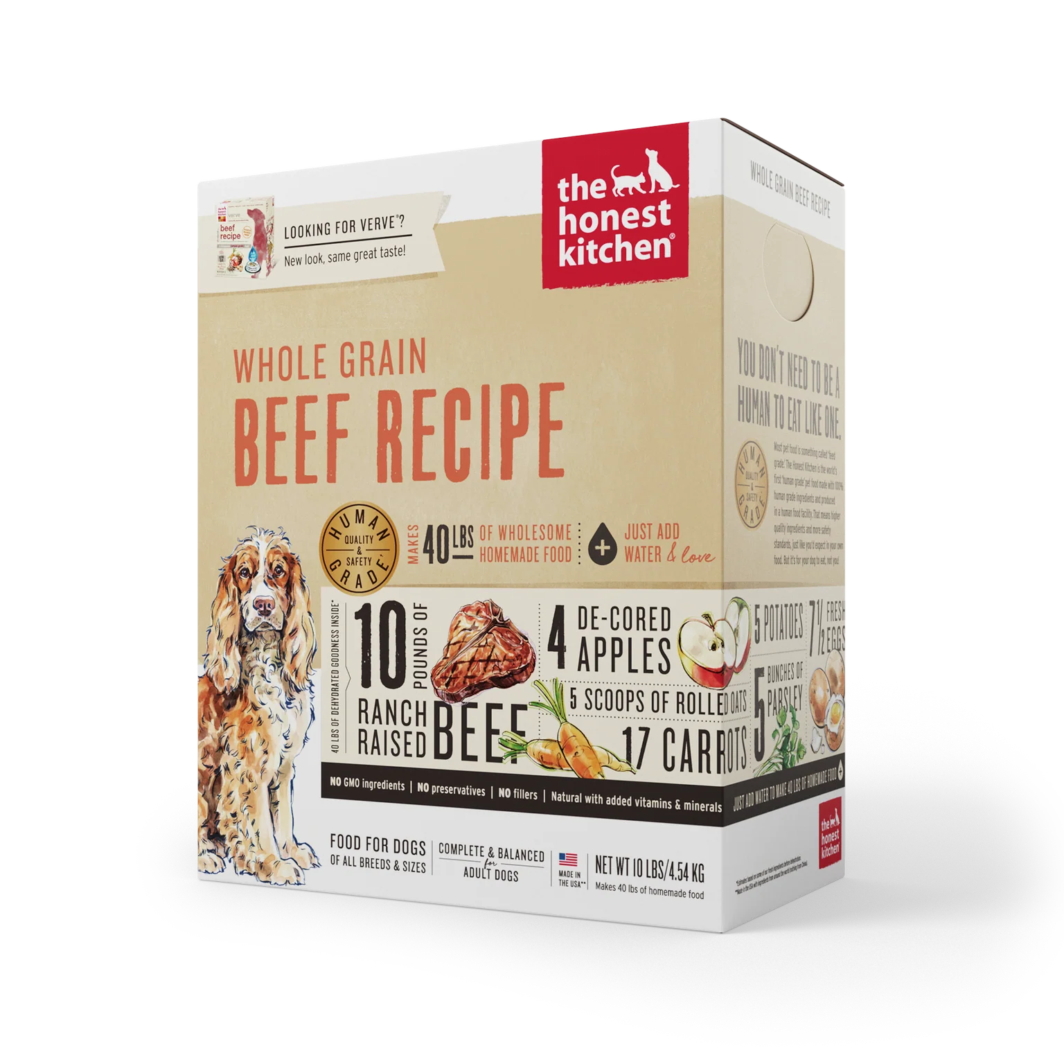 Honest Kitchen Whole Grain Beef Recipe - Image 2