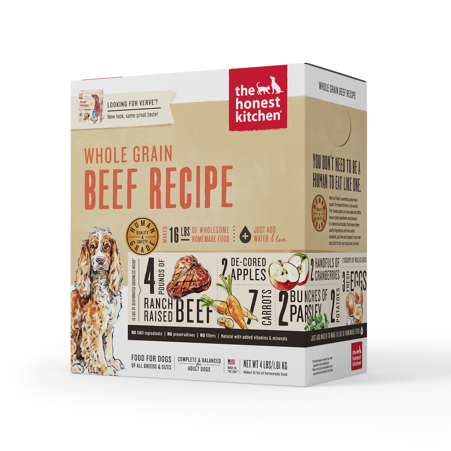 Honest Kitchen Whole Grain Beef Recipe - Image 3