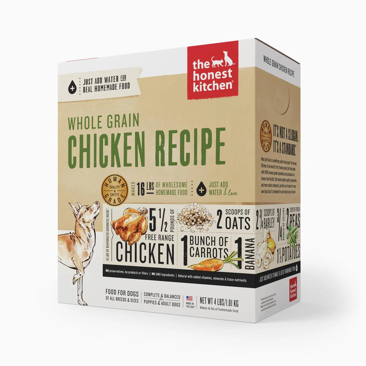 Honest Kitchen Whole Grain Chicken Recipe - Image 2