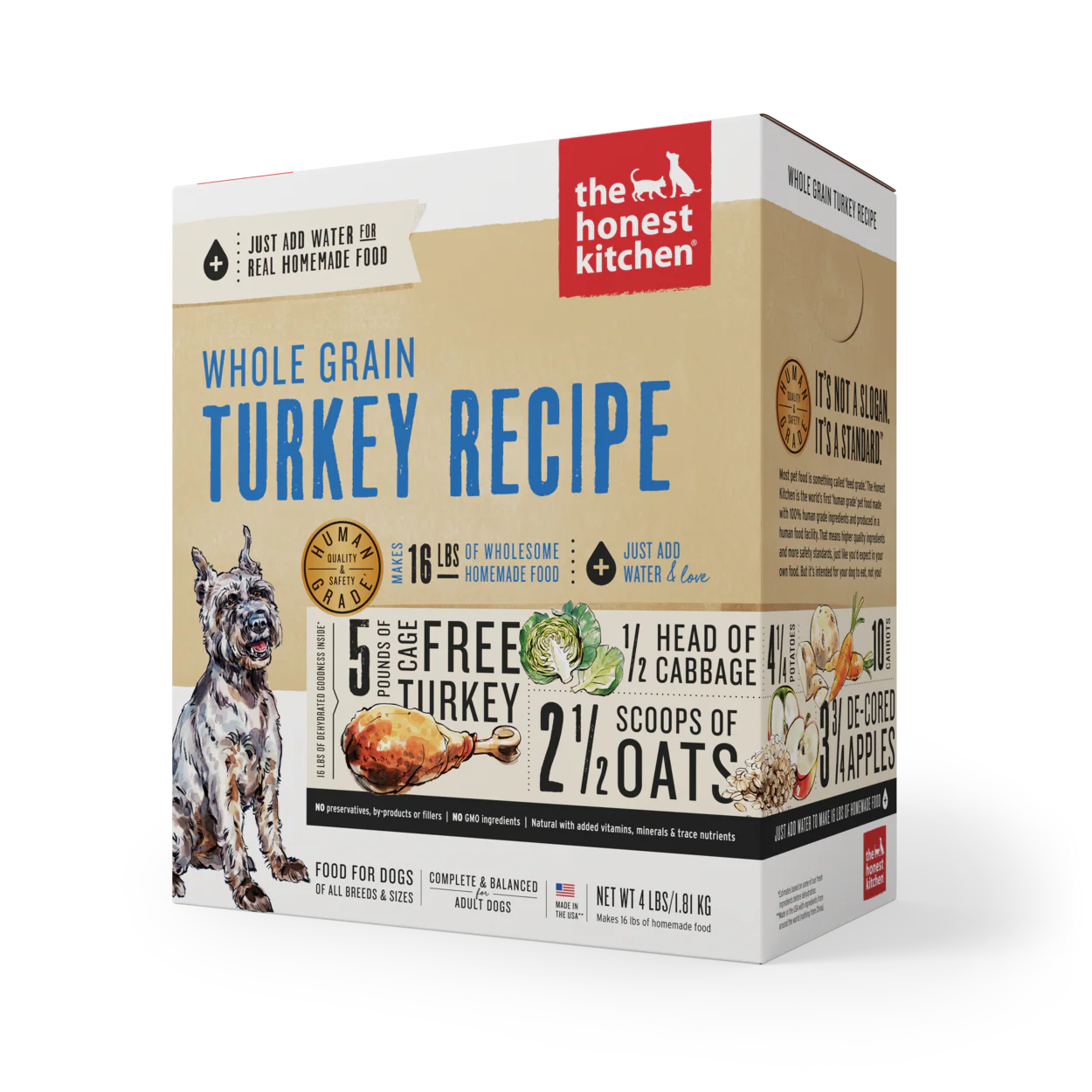 Honest Kitchen Whole Grain Turkey Recipe - Image 4