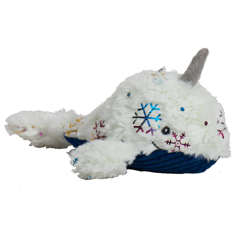 Huggle Hounds Nellie the Narwhal Knottie - Image 2