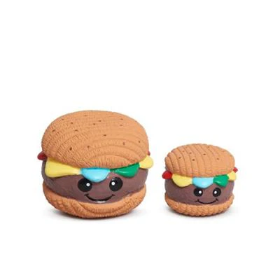 Huggle Hounds Ruff-Tex Big Buns Foodies Hamburger Balls - Image 2