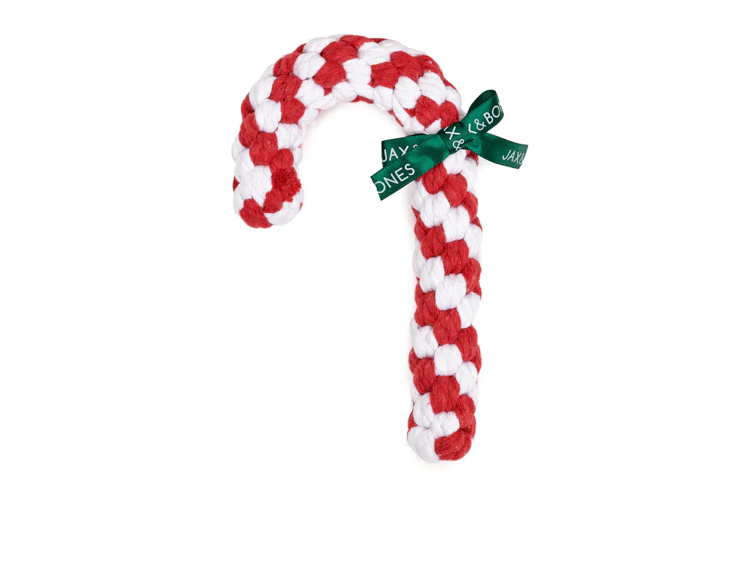 Jax & Bones Candy Cane Rope Toy - Image 2