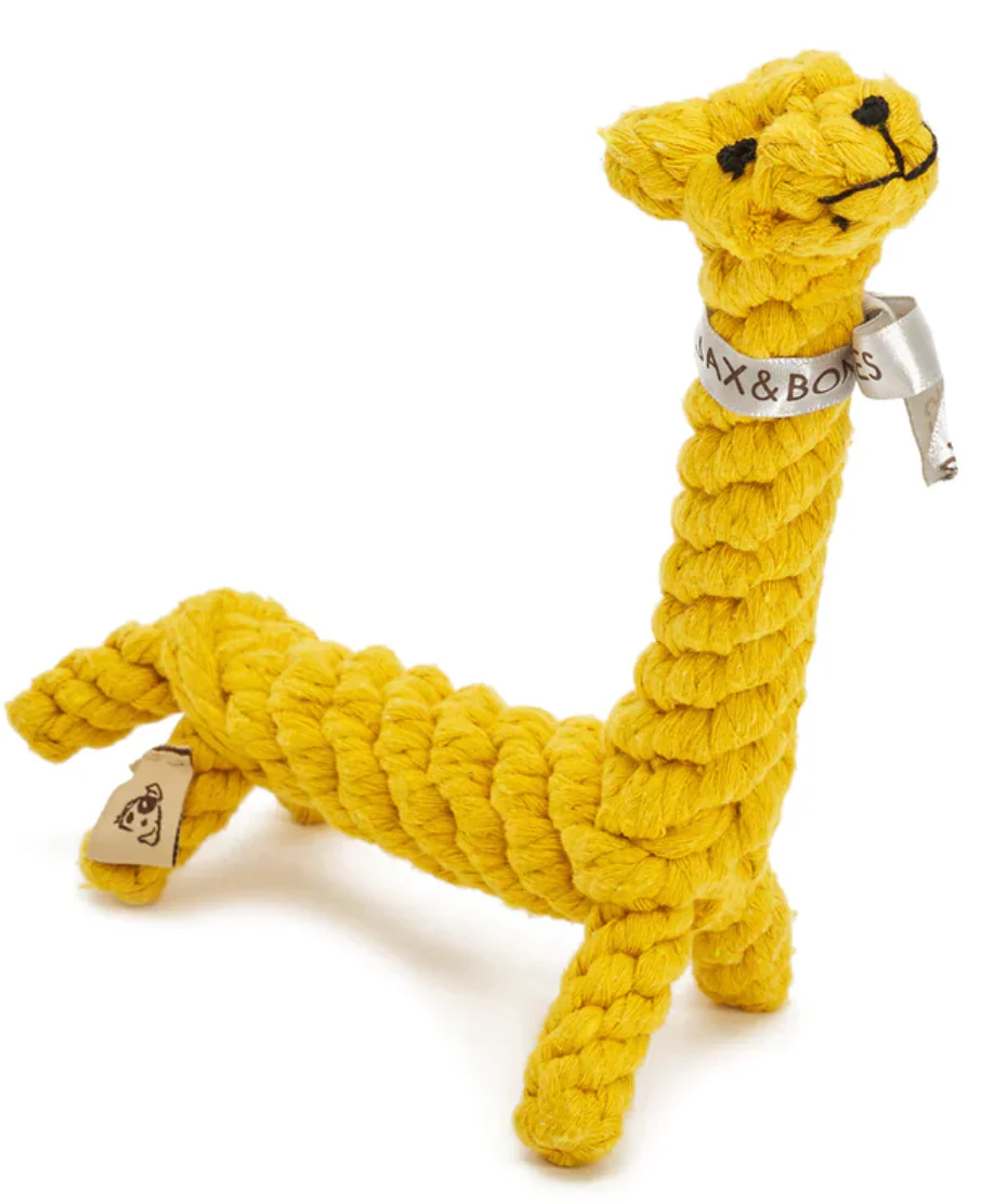 Jax & Bones Giraffe Rope Toy - Image 2