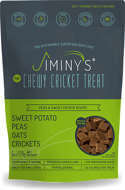 Jiminys Crickets Chewy Sweet Potato & Peas - Image 3
