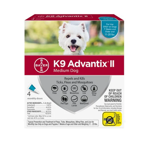 K9 Advantix II - 4 Pack - Image 2