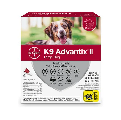 K9 Advantix II - 4 Pack - Image 3
