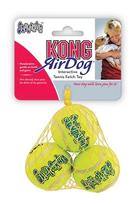 Kong Squeaker Tennis Ball 3 Pack - Image 2
