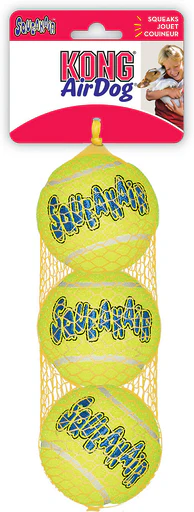Kong Squeaker Tennis Ball 3 Pack - Image 3