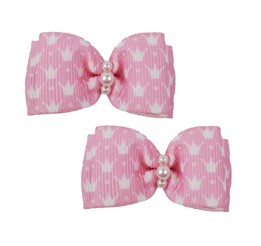 Max's Closet Canine Clips Hair Bow - Image 5