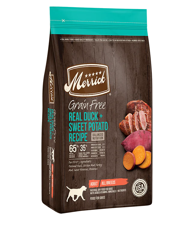 Merrick Grain-Free Real Duck & Sweet Potato Recipe - Image 3