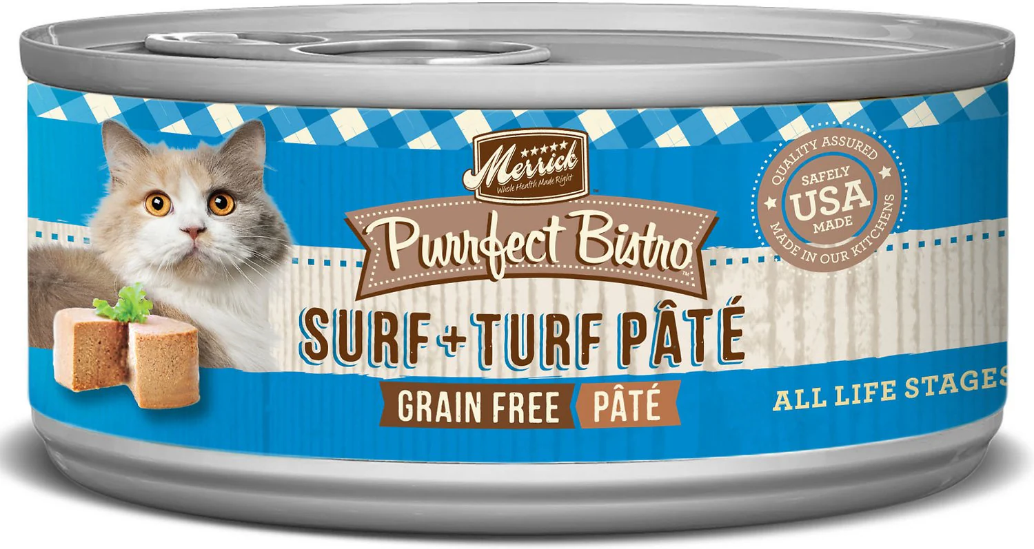 Merrick Purrfect Bistro Grain-Free Surf & Turf Pate - Image 5