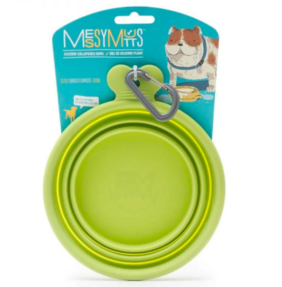 Messy Mutts Collapsible Travel Bowl - Image 4