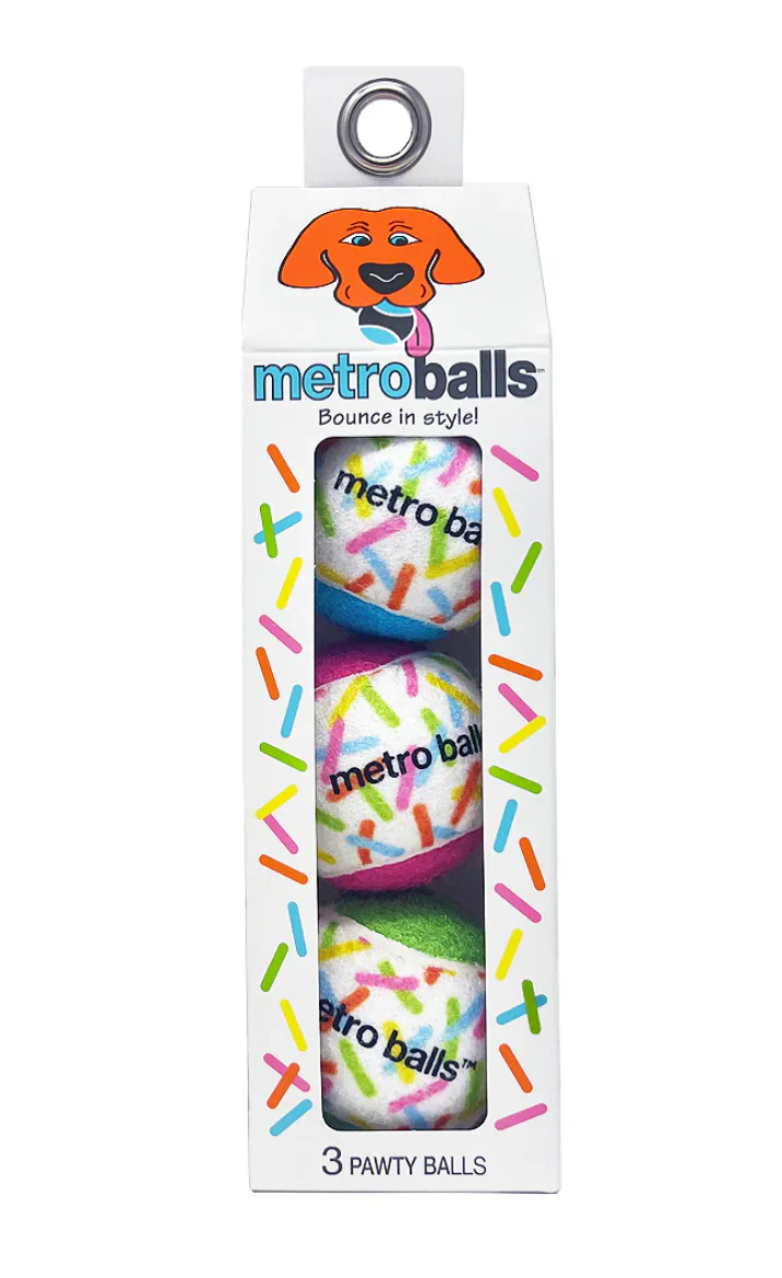 Metro Paws Sprinkle Pawty Balls - Image 2