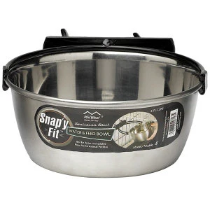 Midwest Snap'y Fit Water/Feed Bowl - Image 4