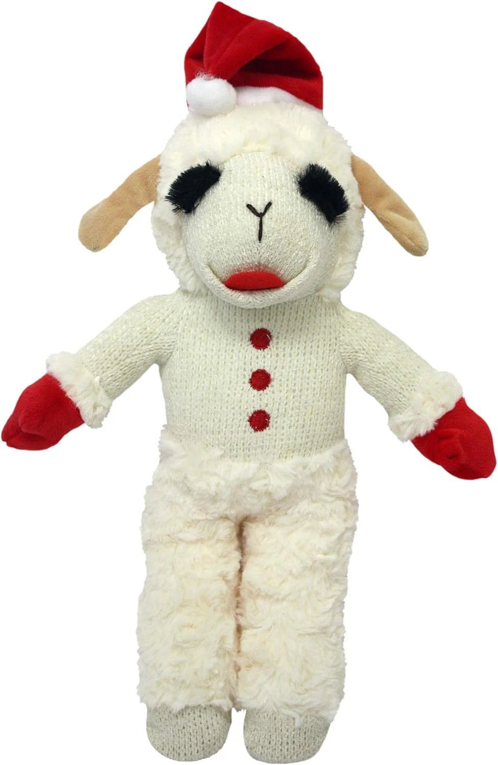 Multipet Standing Lamb Chop with Santa Hat - Image 2