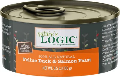 Nature's Logic Feline Duck & Salmon Feast - Image 2