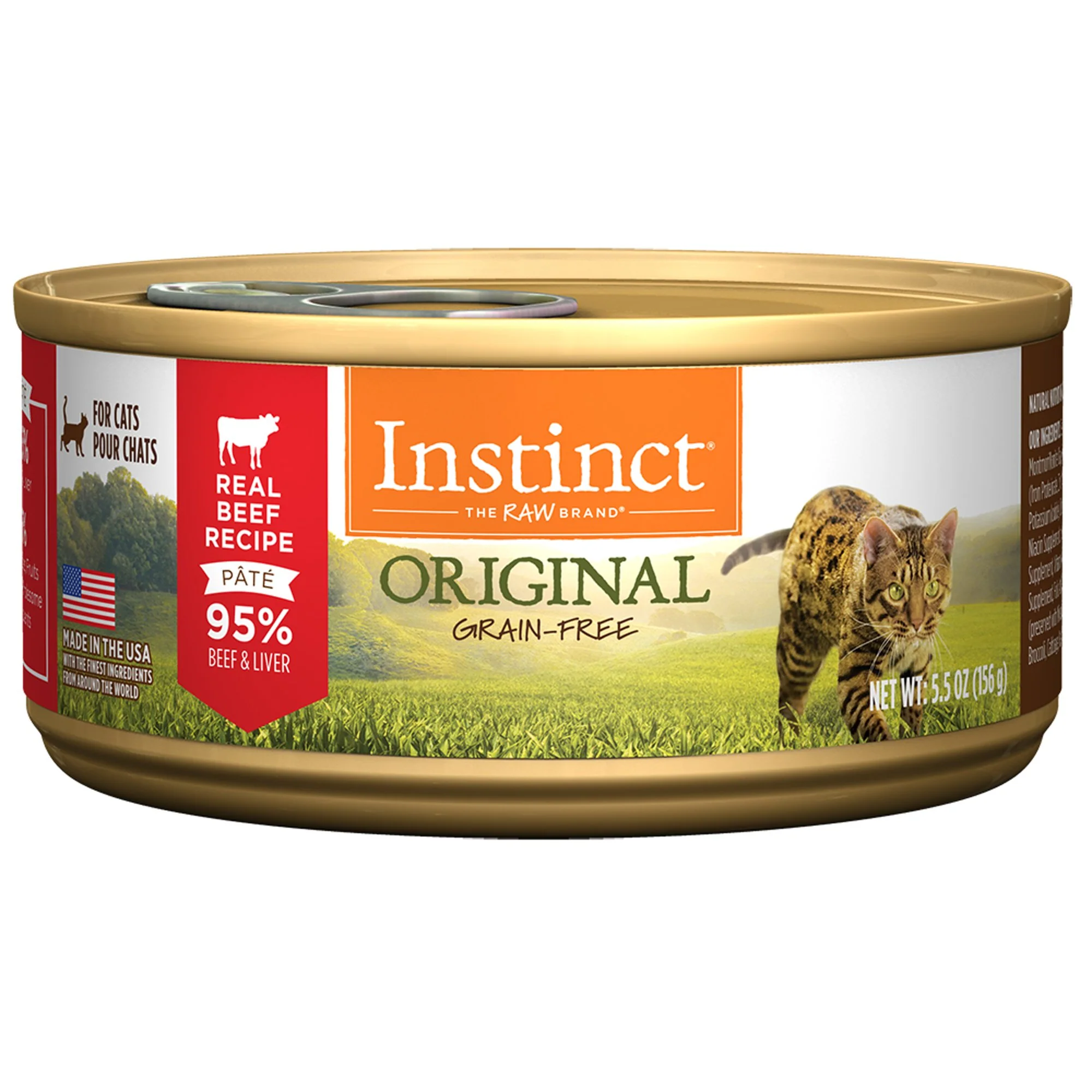 Nature's Variety Instinct Cat Grain-Free Real Beef Recipe - Image 3