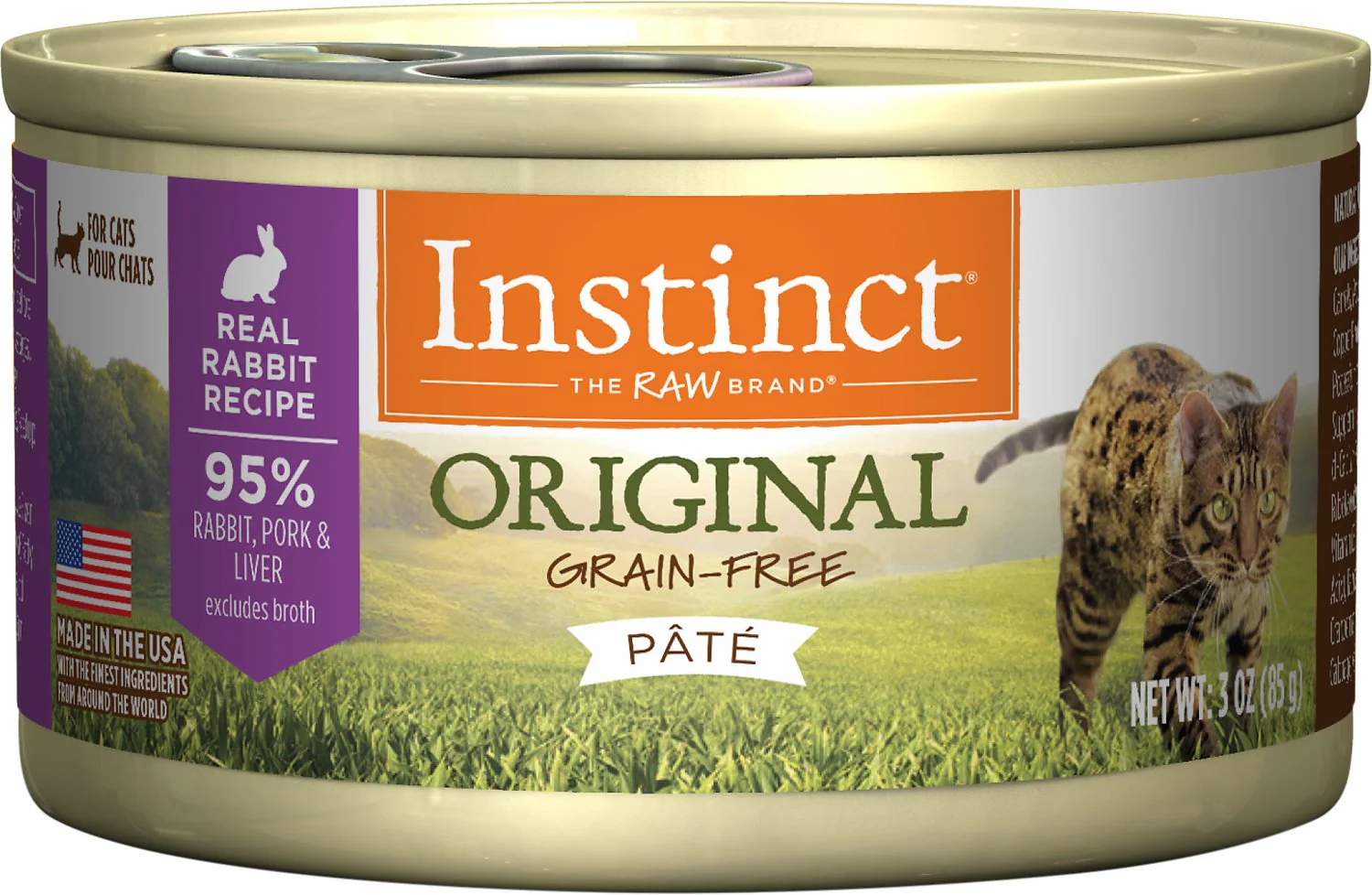Nature's Variety Instinct Cat Grain-Free Real Rabbit Recipe - Image 4