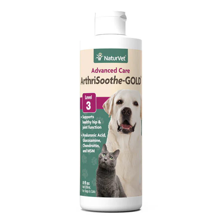 NaturVet ArthriSoothe-Gold Advanced Care Liquid Level 3 - Image 3
